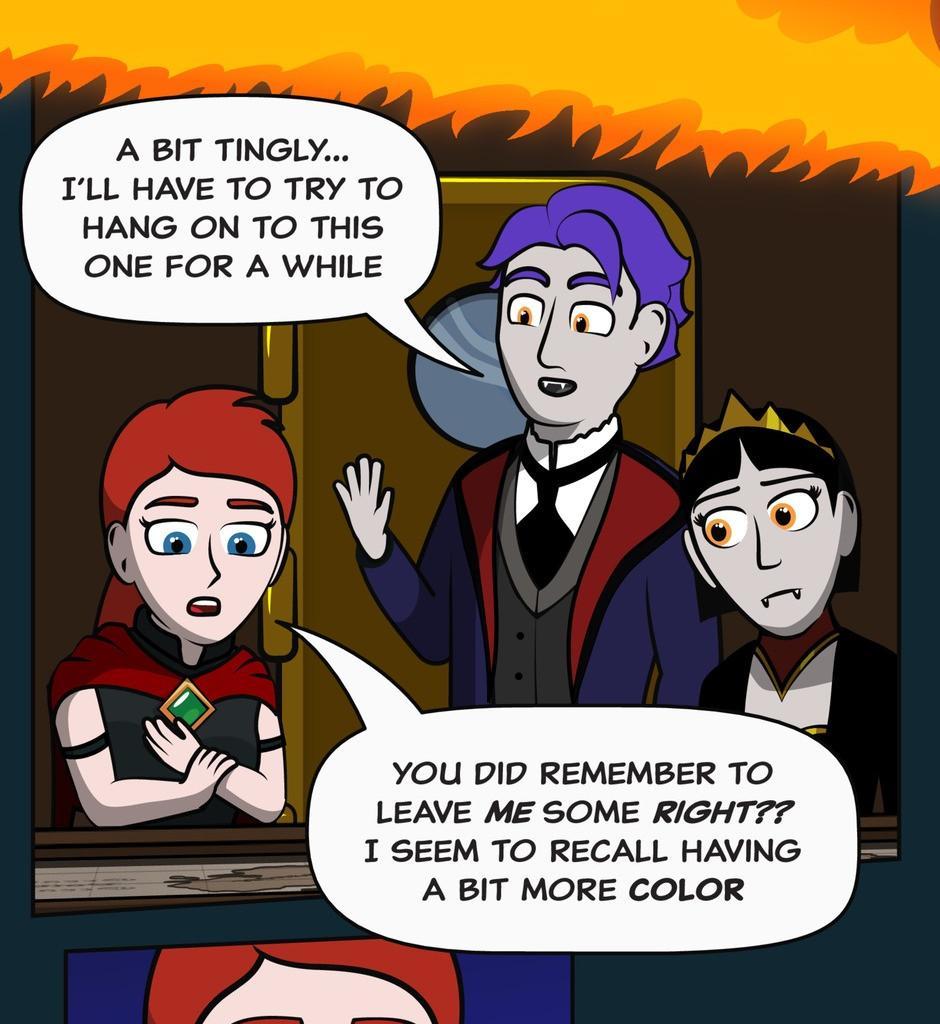 Hexica Spellfire - Episode 30, Page 1: Chapter30 - This is Hardly the Time or Place for Such Shenanigans