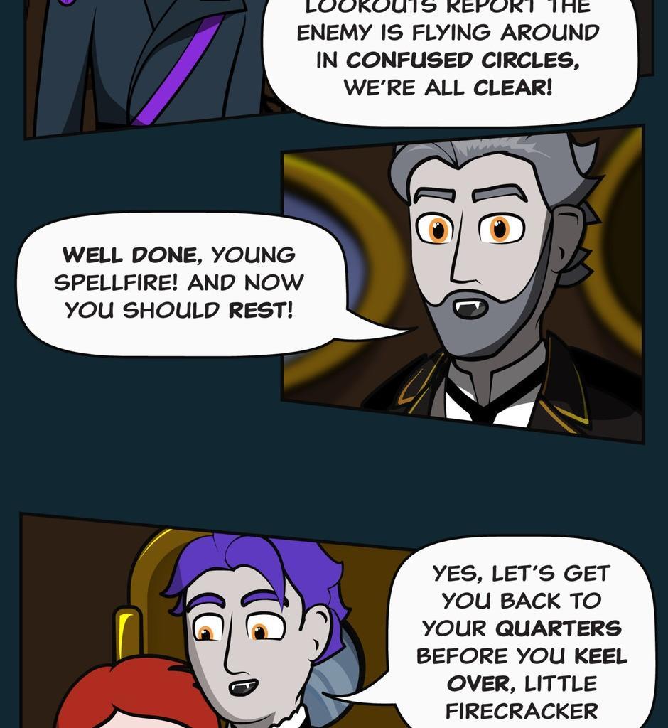 Hexica Spellfire - Episode 30, Page 1: Chapter30 - This is Hardly the Time or Place for Such Shenanigans