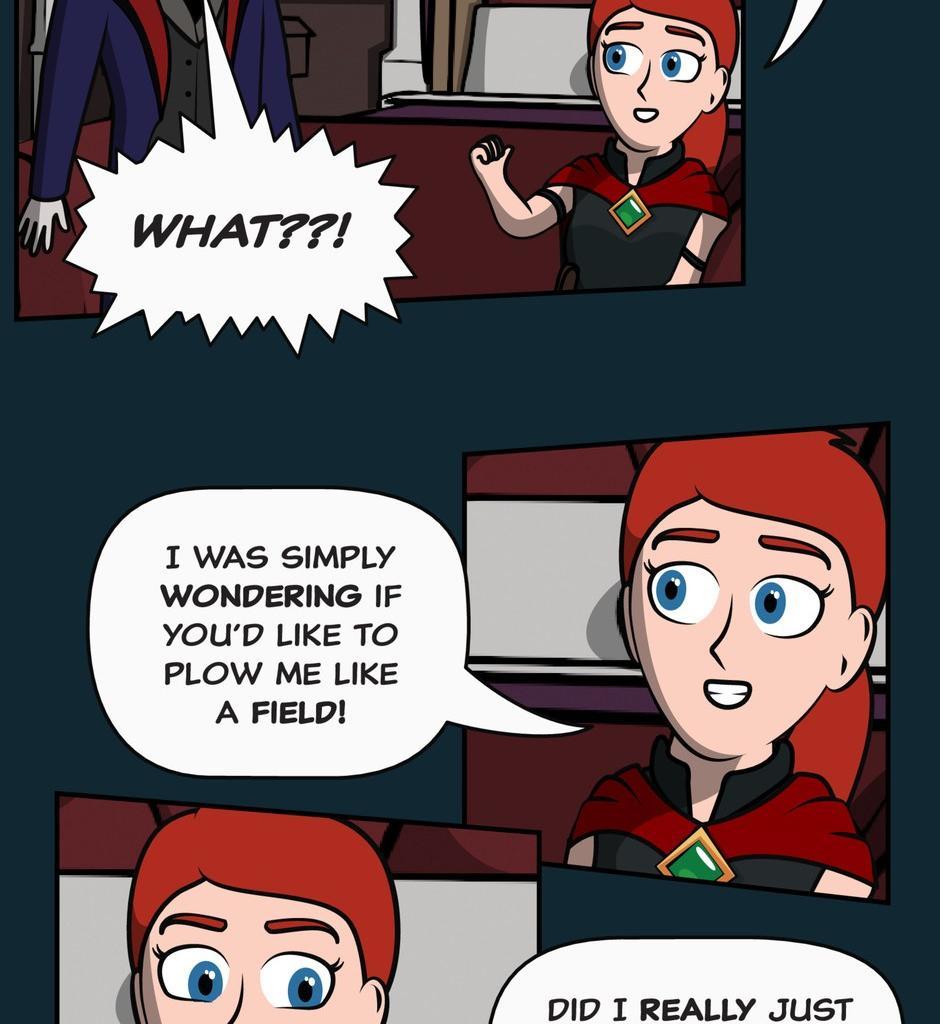 Hexica Spellfire - Episode 30, Page 1: Chapter30 - This is Hardly the Time or Place for Such Shenanigans