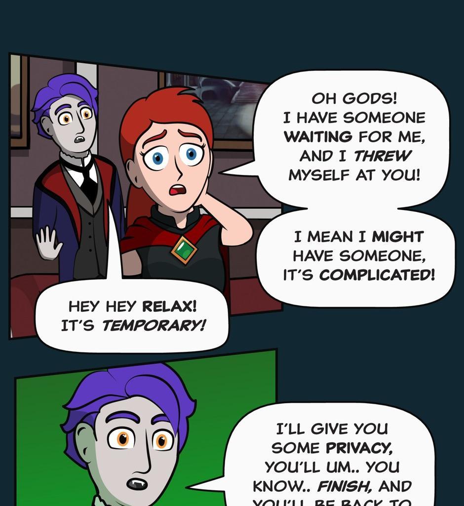 Hexica Spellfire - Episode 30, Page 1: Chapter30 - This is Hardly the Time or Place for Such Shenanigans