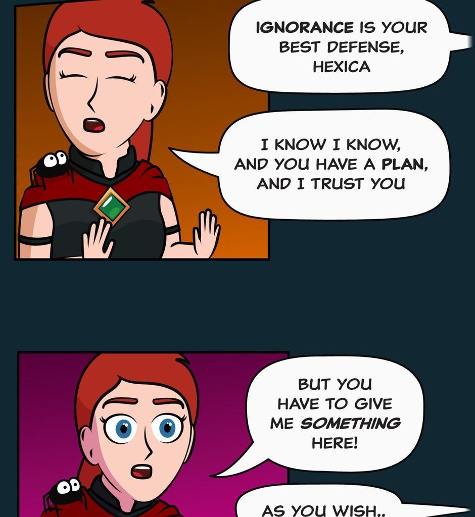 Hexica Spellfire - Episode 31, Page 1: Chapter31 - Big Reveal