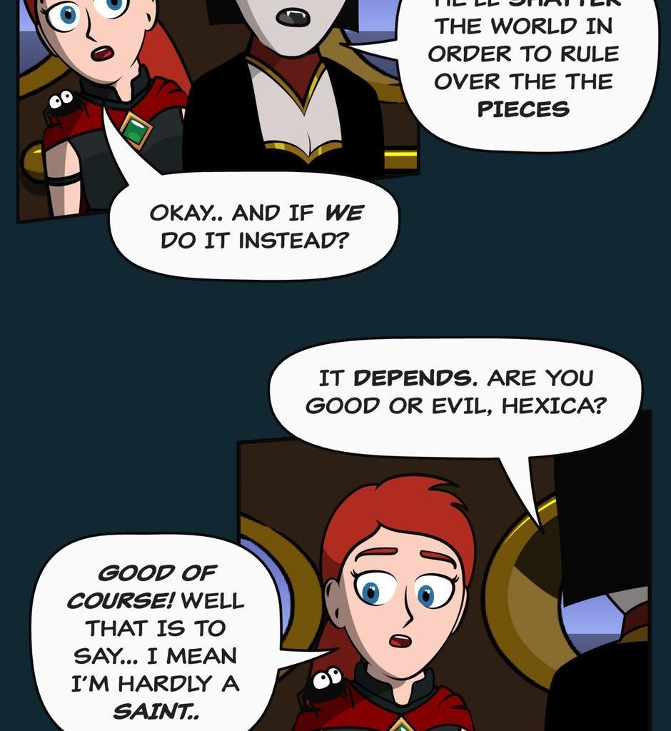 Hexica Spellfire - Episode 31, Page 1: Chapter31 - Big Reveal