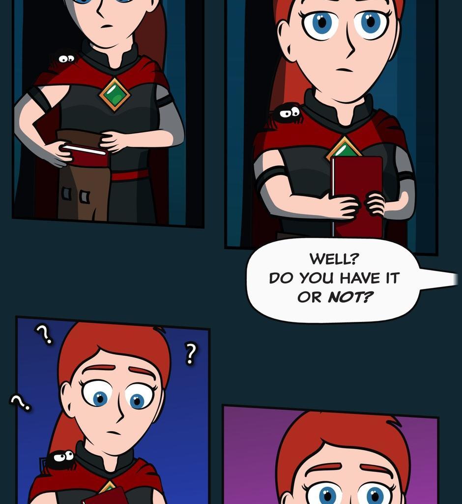 Hexica Spellfire - Episode 31, Page 1: Chapter31 - Big Reveal