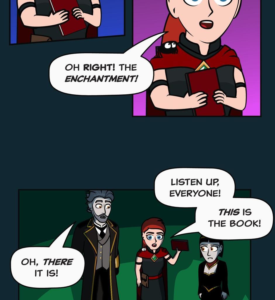 Hexica Spellfire - Episode 31, Page 1: Chapter31 - Big Reveal