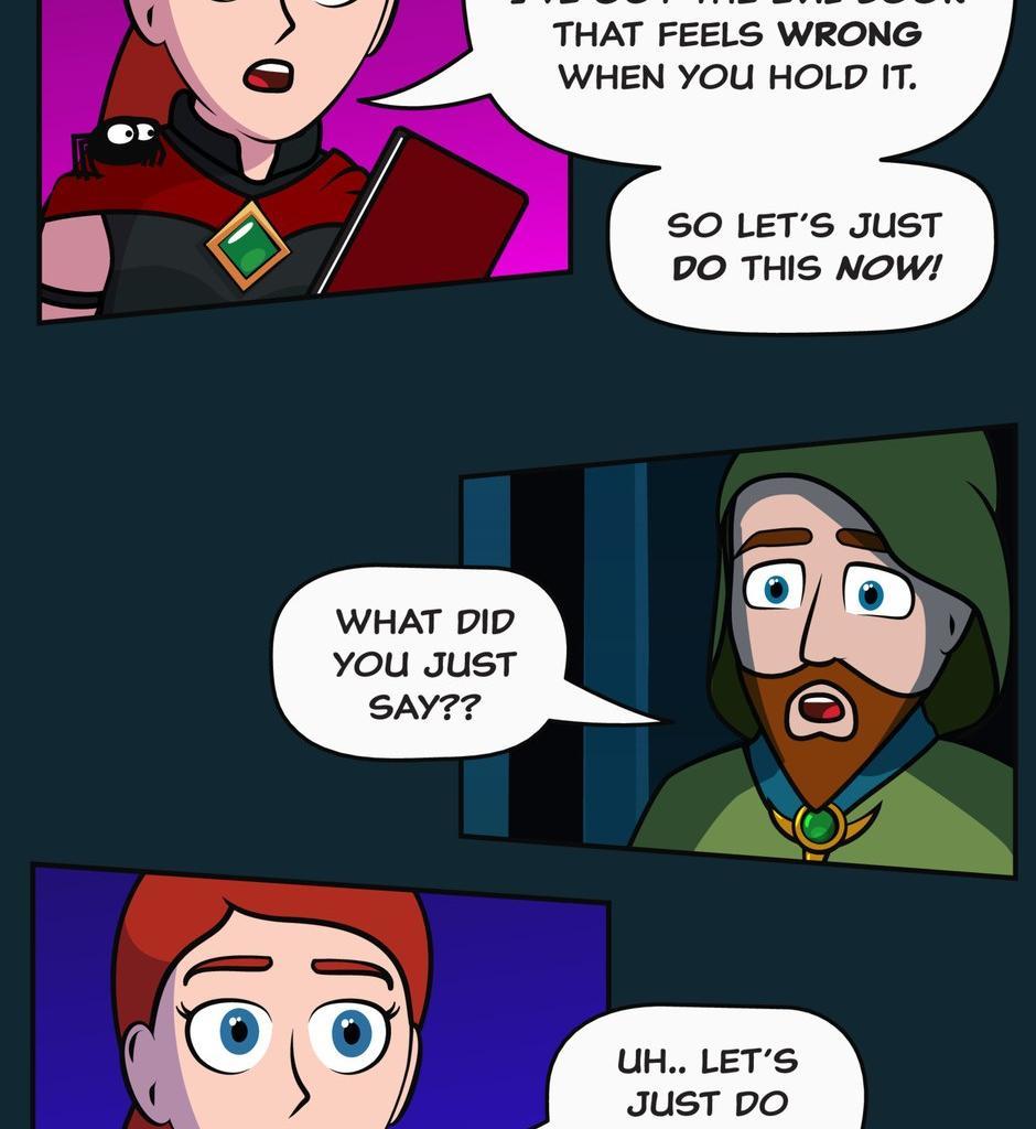 Hexica Spellfire - Episode 31, Page 1: Chapter31 - Big Reveal