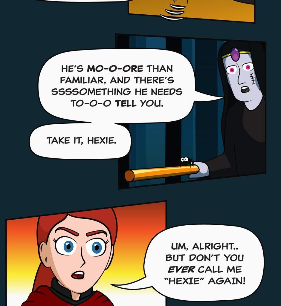 Hexica Spellfire - Episode 31, Page 1: Chapter31 - Big Reveal