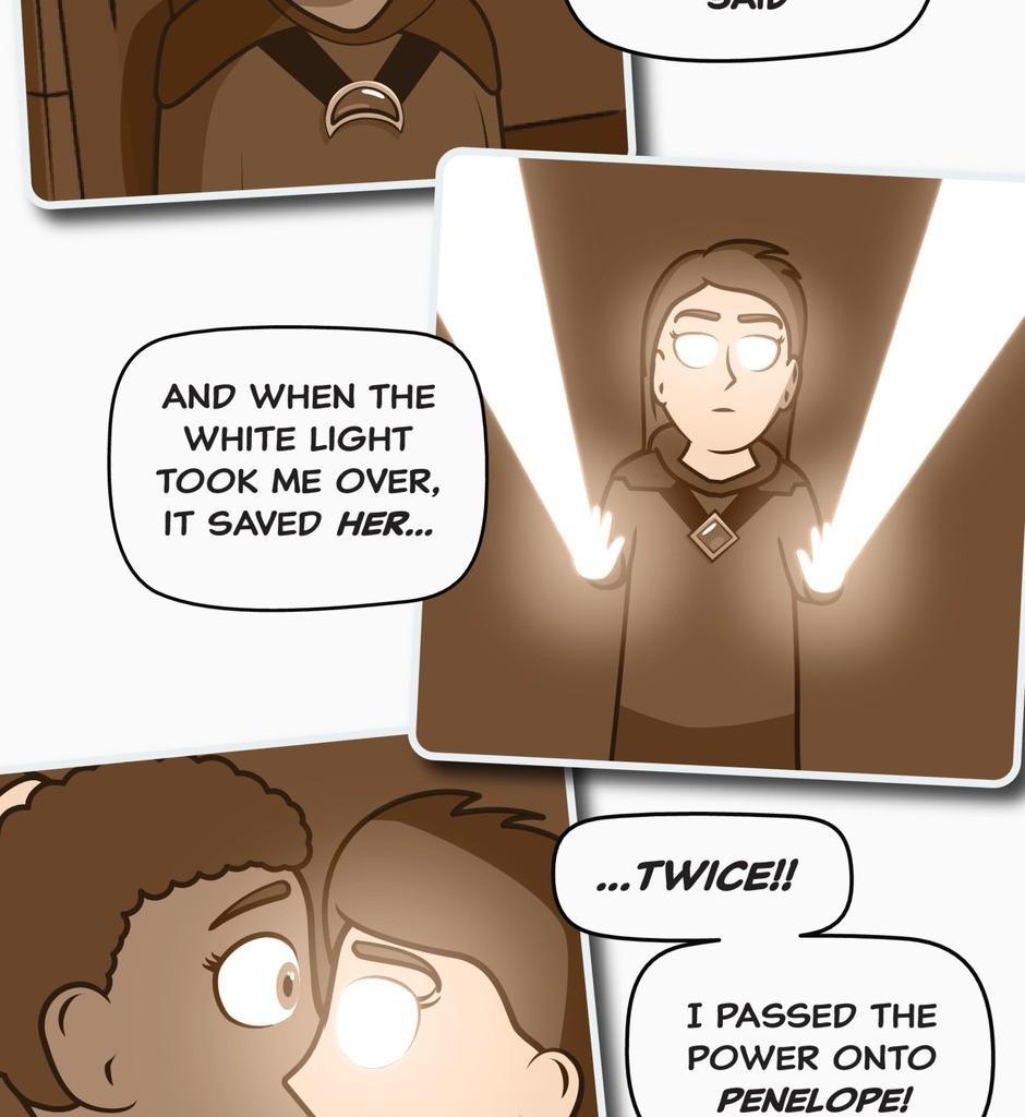 Hexica Spellfire - Episode 32, Page 1: Chapter32 - It Sure is Bright in Here