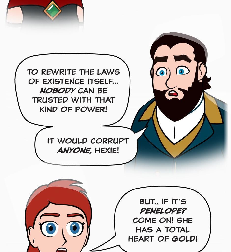 Hexica Spellfire - Episode 32, Page 1: Chapter32 - It Sure is Bright in Here