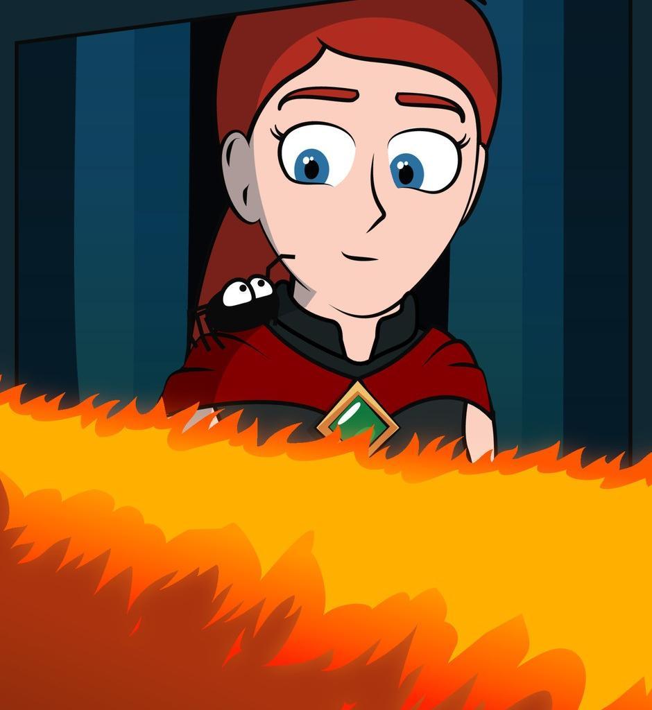 Hexica Spellfire - Episode 32, Page 1: Chapter32 - It Sure is Bright in Here