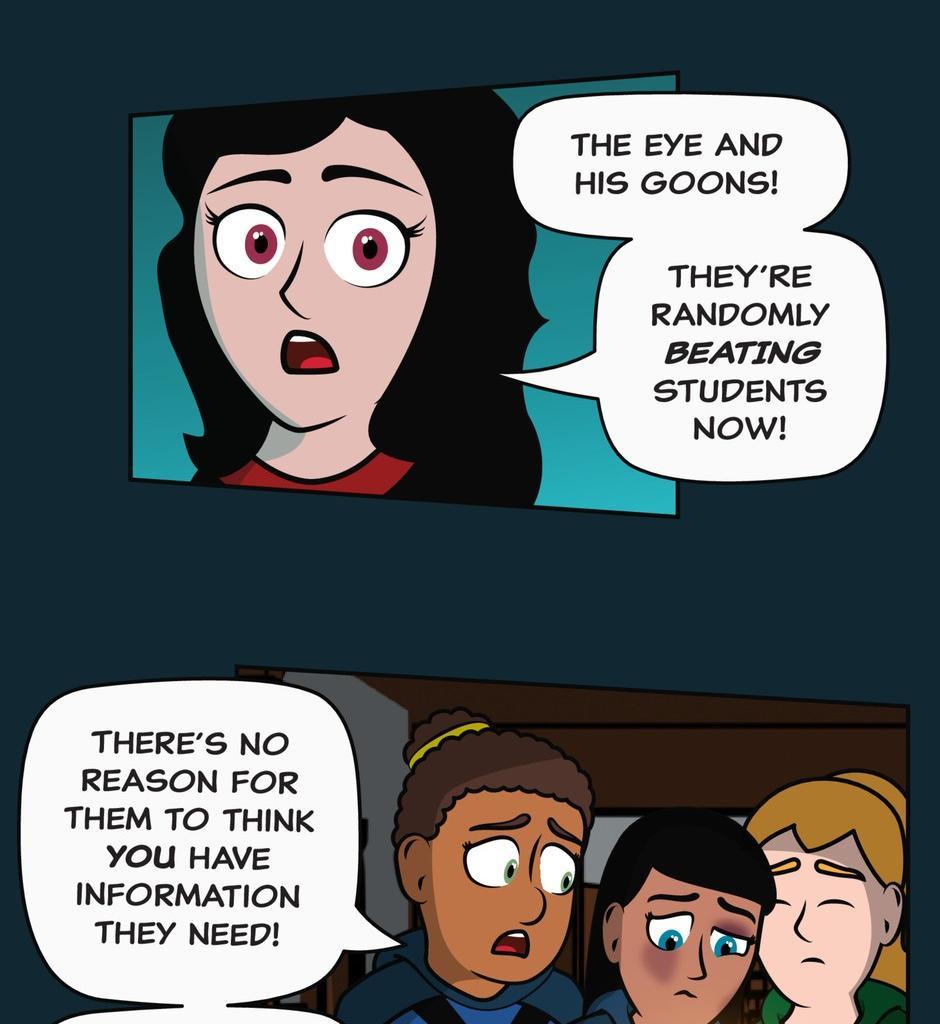 Hexica Spellfire - Episode 33, Page 1: Chapter33 - Waves Crashing Upon the Shore