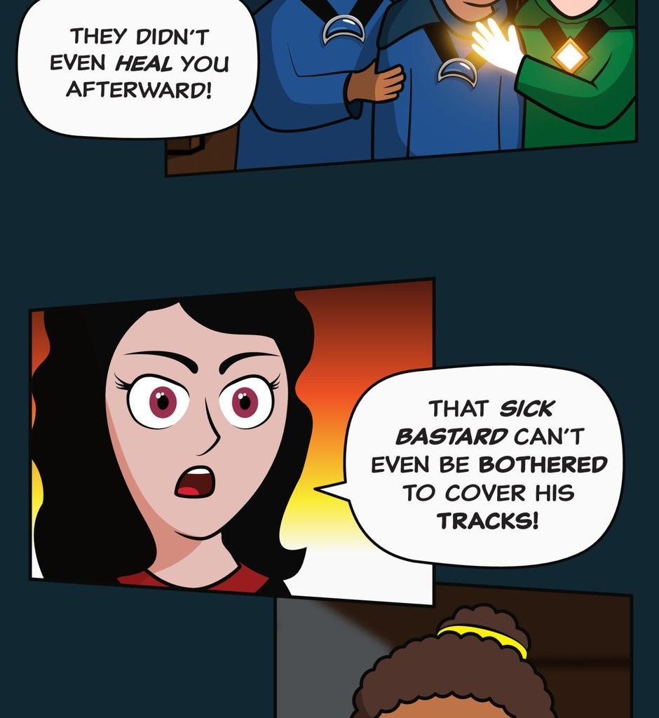 Hexica Spellfire - Episode 33, Page 1: Chapter33 - Waves Crashing Upon the Shore