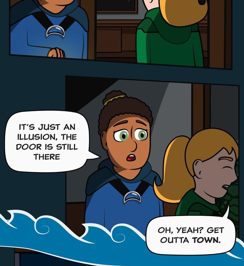 Hexica Spellfire - Episode 33, Page 1: Chapter33 - Waves Crashing Upon the Shore