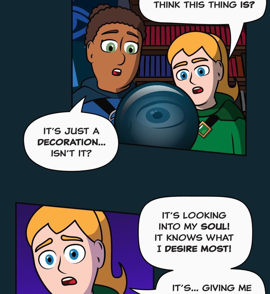 Hexica Spellfire - Episode 33, Page 1: Chapter33 - Waves Crashing Upon the Shore