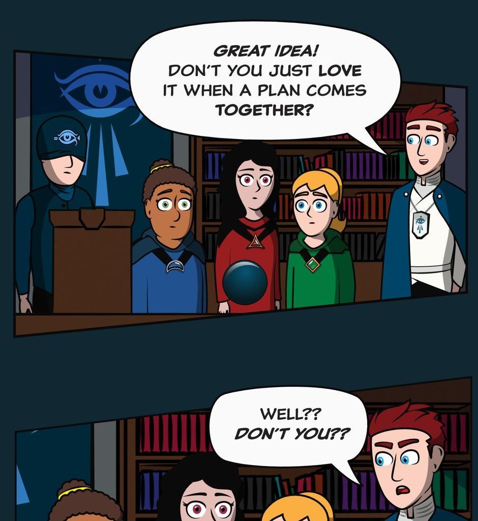 Hexica Spellfire - Episode 33, Page 1: Chapter33 - Waves Crashing Upon the Shore