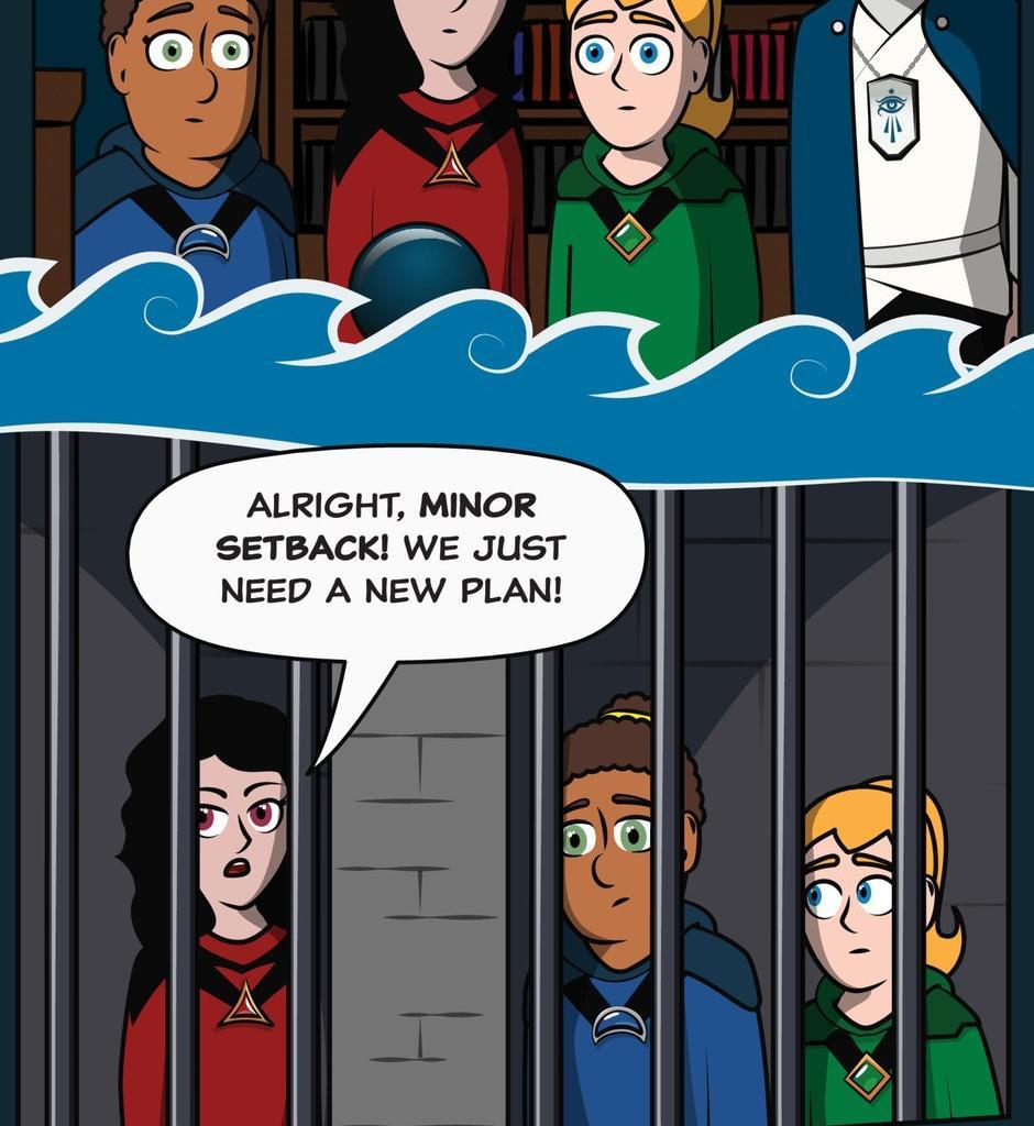 Hexica Spellfire - Episode 33, Page 1: Chapter33 - Waves Crashing Upon the Shore