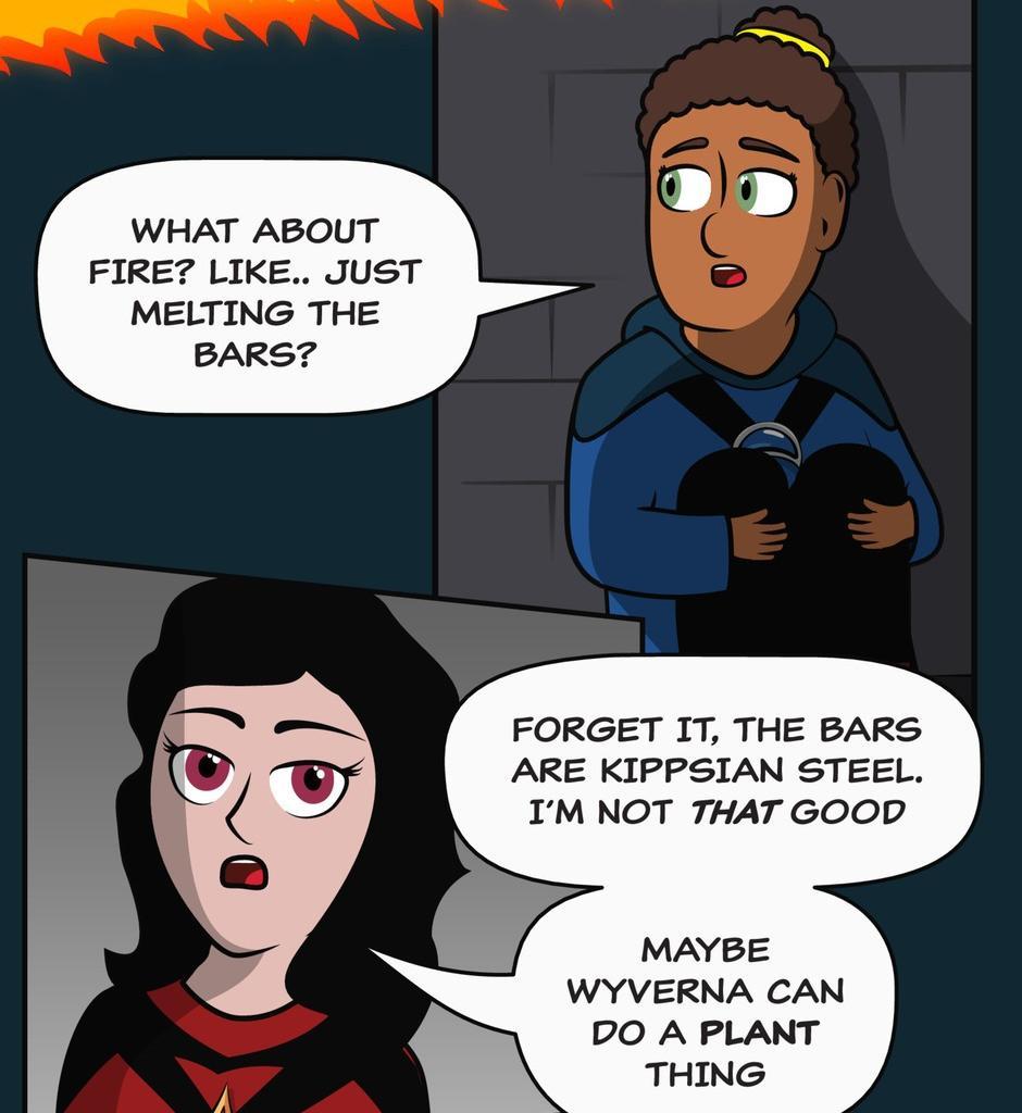 Hexica Spellfire - Episode 34, Page 1: Chapter34 - It's Quite Simple