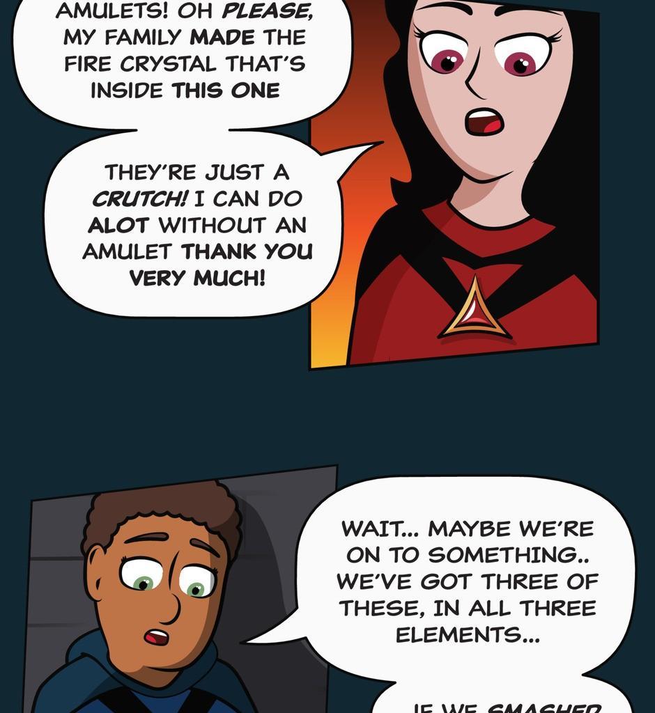 Hexica Spellfire - Episode 34, Page 1: Chapter34 - It's Quite Simple