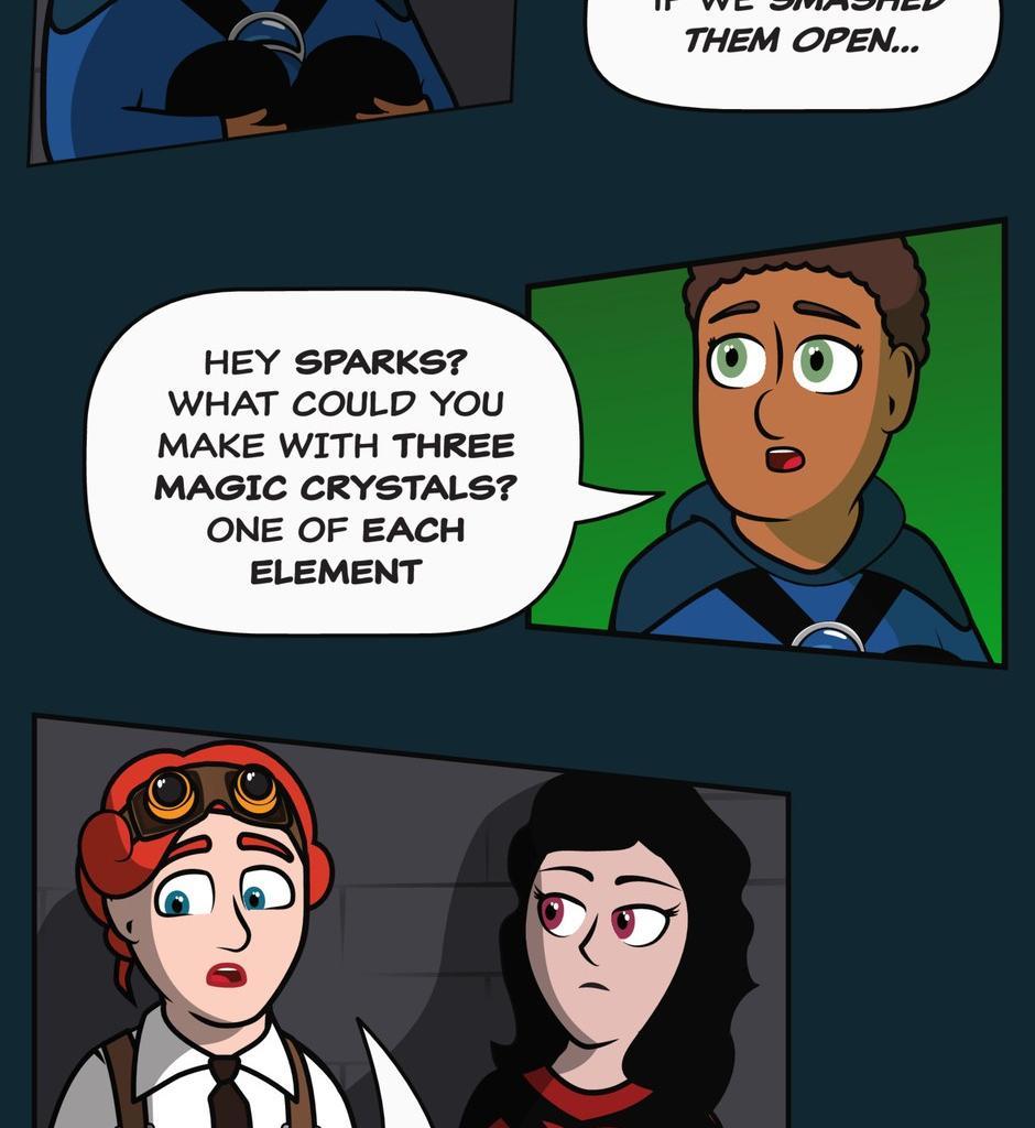 Hexica Spellfire - Episode 34, Page 1: Chapter34 - It's Quite Simple