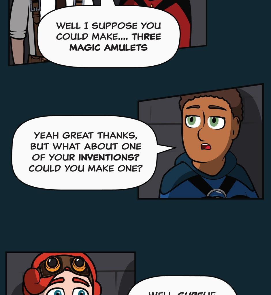 Hexica Spellfire - Episode 34, Page 1: Chapter34 - It's Quite Simple