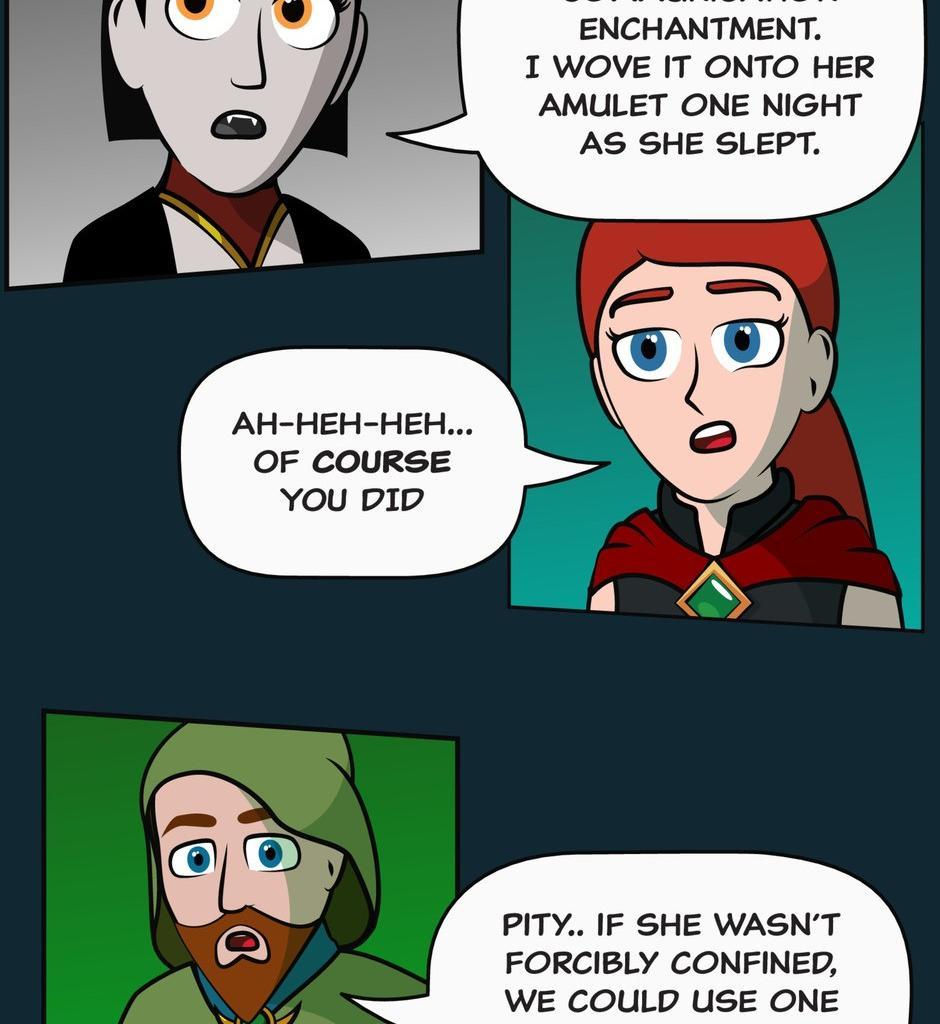 Hexica Spellfire - Episode 34, Page 1: Chapter34 - It's Quite Simple