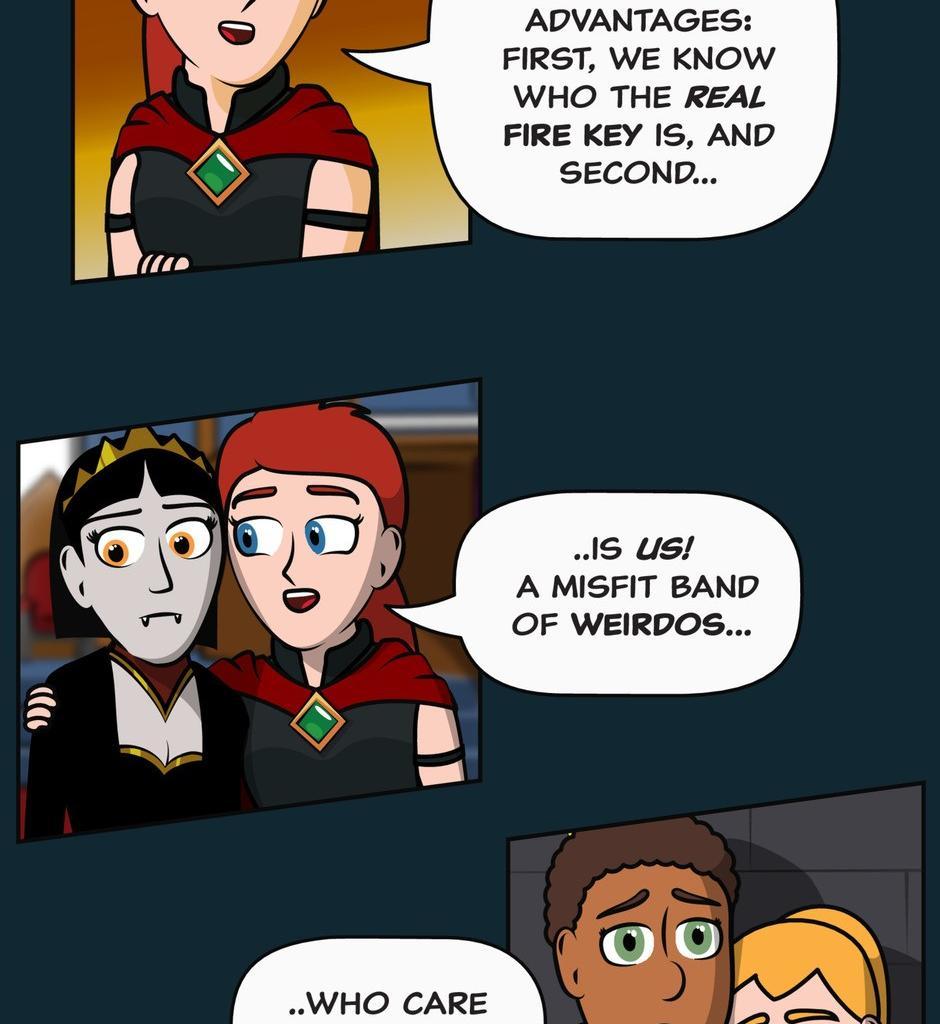 Hexica Spellfire - Episode 34, Page 1: Chapter34 - It's Quite Simple