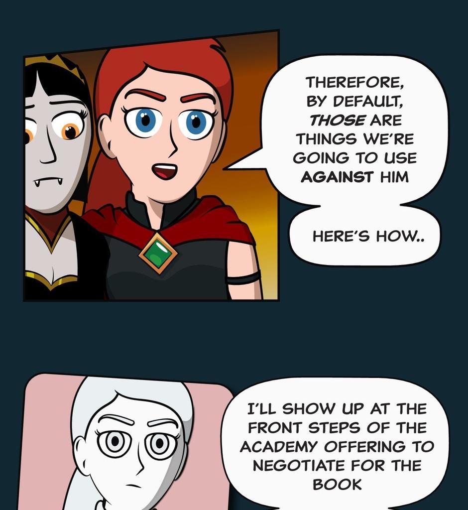 Hexica Spellfire - Episode 34, Page 1: Chapter34 - It's Quite Simple