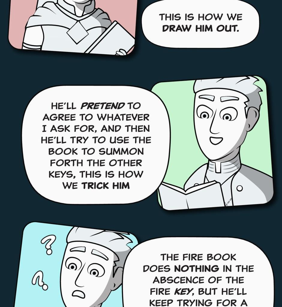 Hexica Spellfire - Episode 34, Page 1: Chapter34 - It's Quite Simple