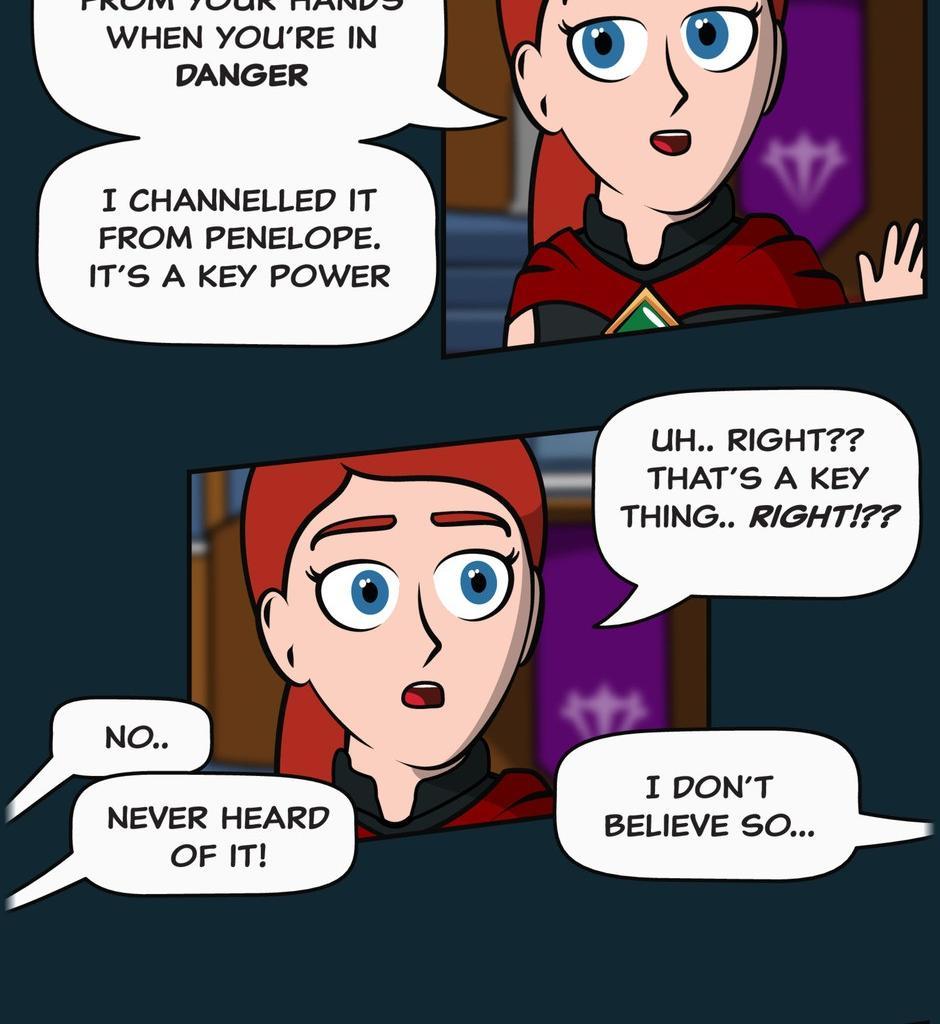 Hexica Spellfire - Episode 34, Page 1: Chapter34 - It's Quite Simple