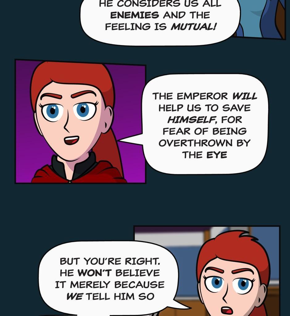 Hexica Spellfire - Episode 34, Page 1: Chapter34 - It's Quite Simple