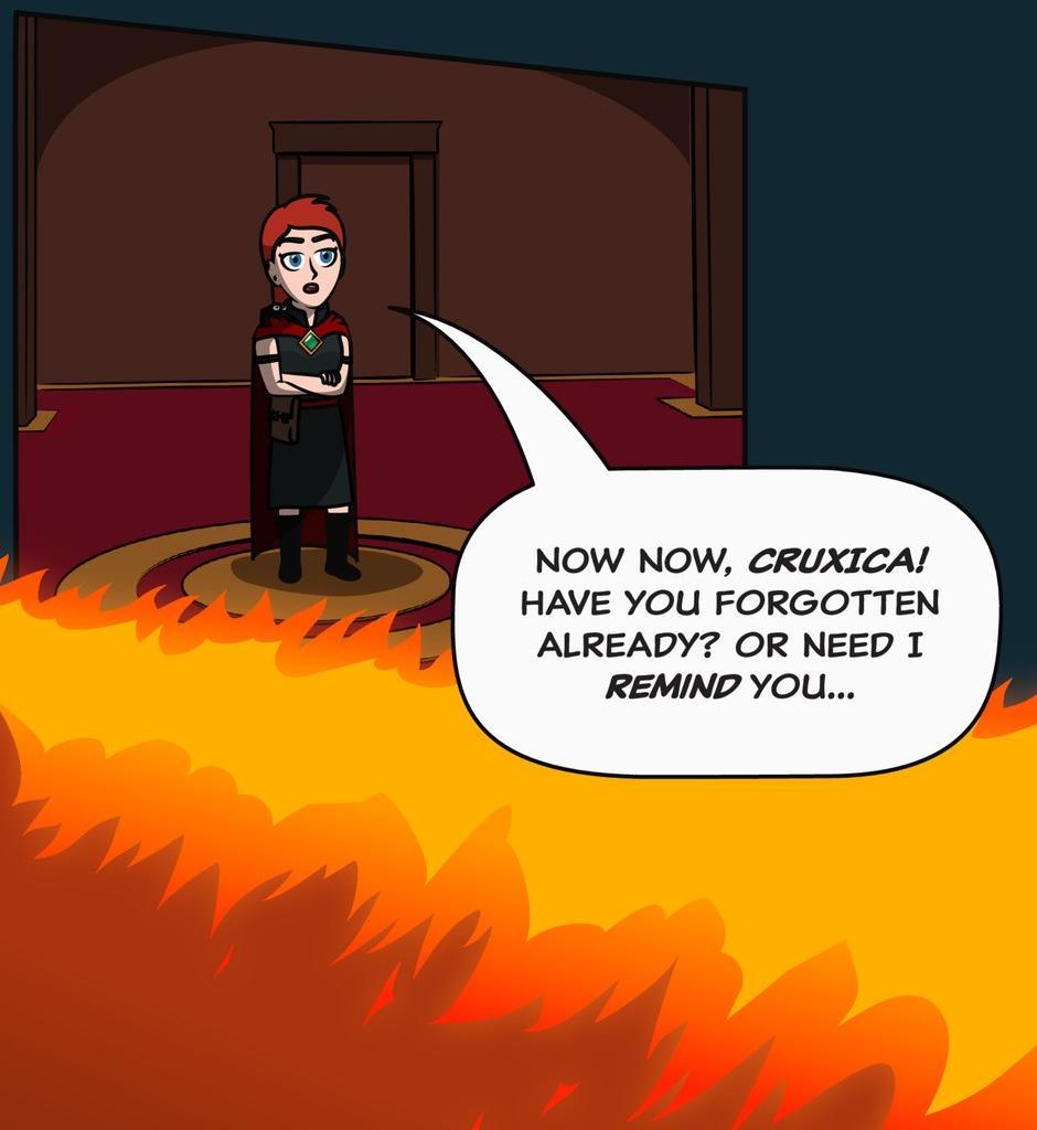 Hexica Spellfire - Episode 34, Page 1: Chapter34 - It's Quite Simple