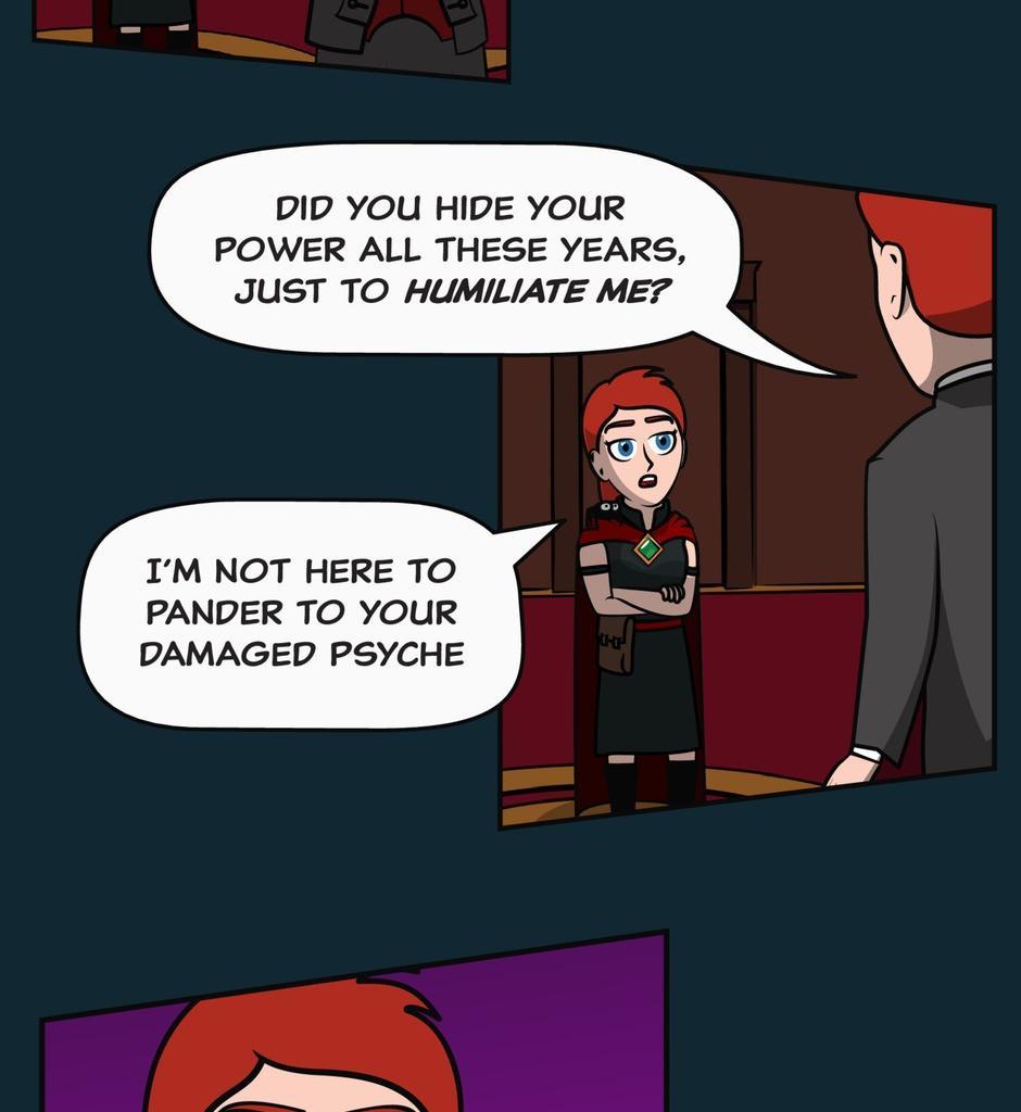 Hexica Spellfire - Episode 35, Page 1: Chapter35 - Prodigal... Something