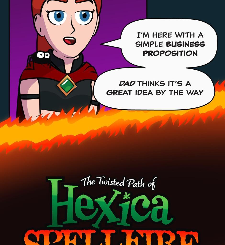 Hexica Spellfire - Episode 35, Page 1: Chapter35 - Prodigal... Something