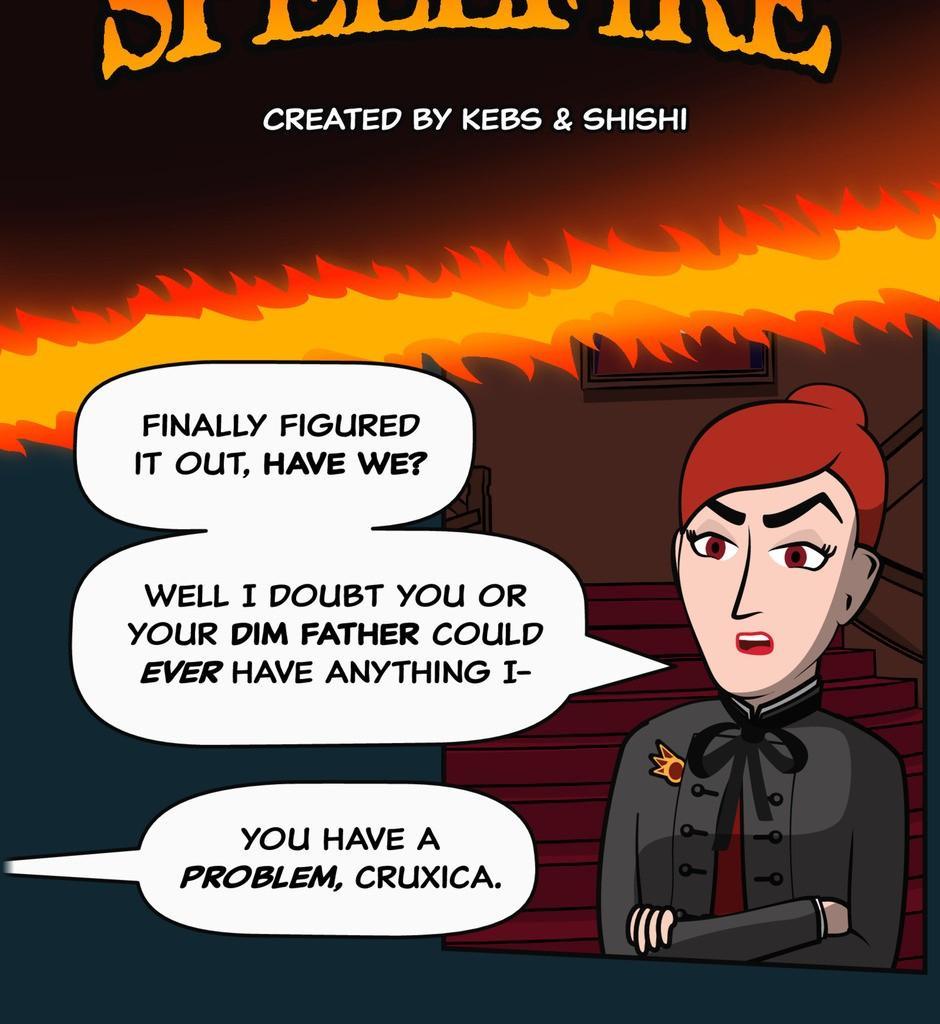 Hexica Spellfire - Episode 35, Page 1: Chapter35 - Prodigal... Something