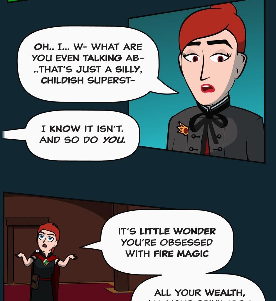 Hexica Spellfire - Episode 35, Page 1: Chapter35 - Prodigal... Something