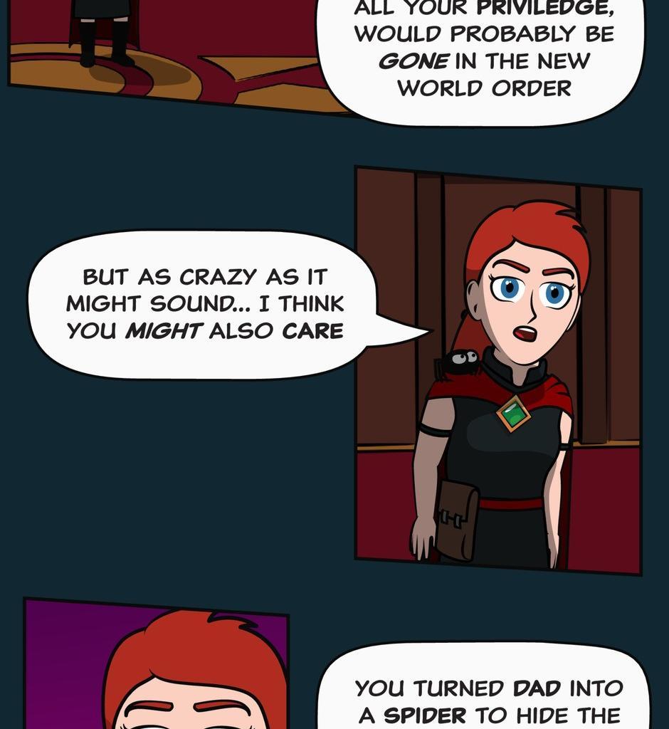 Hexica Spellfire - Episode 35, Page 1: Chapter35 - Prodigal... Something