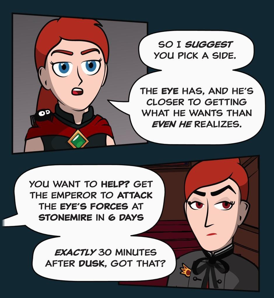 Hexica Spellfire - Episode 35, Page 1: Chapter35 - Prodigal... Something