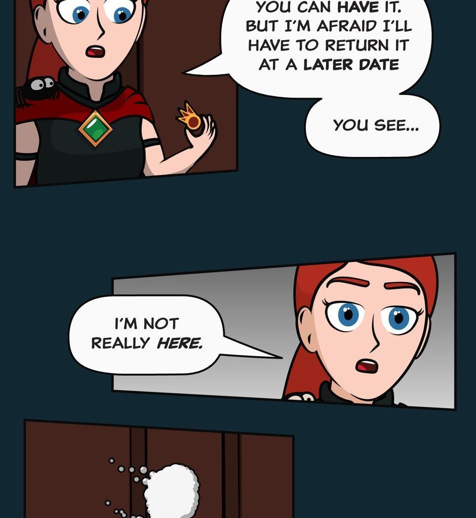 Hexica Spellfire - Episode 35, Page 1: Chapter35 - Prodigal... Something
