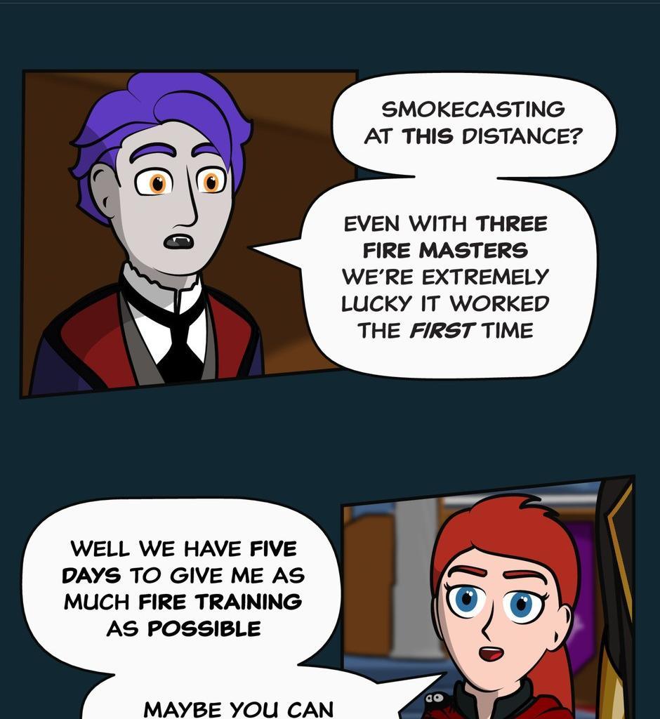 Hexica Spellfire - Episode 35, Page 1: Chapter35 - Prodigal... Something