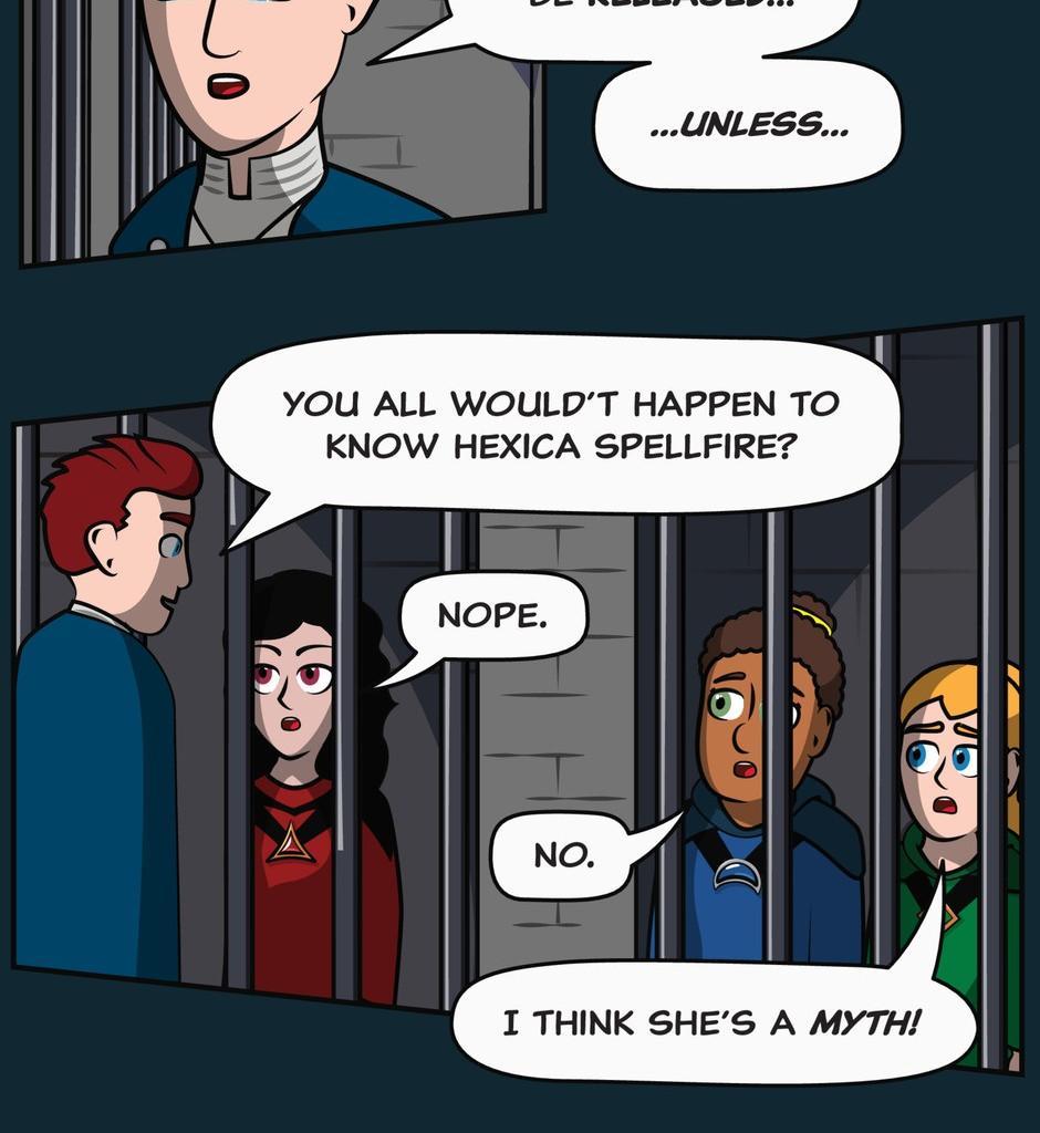 Hexica Spellfire - Episode 35, Page 1: Chapter35 - Prodigal... Something