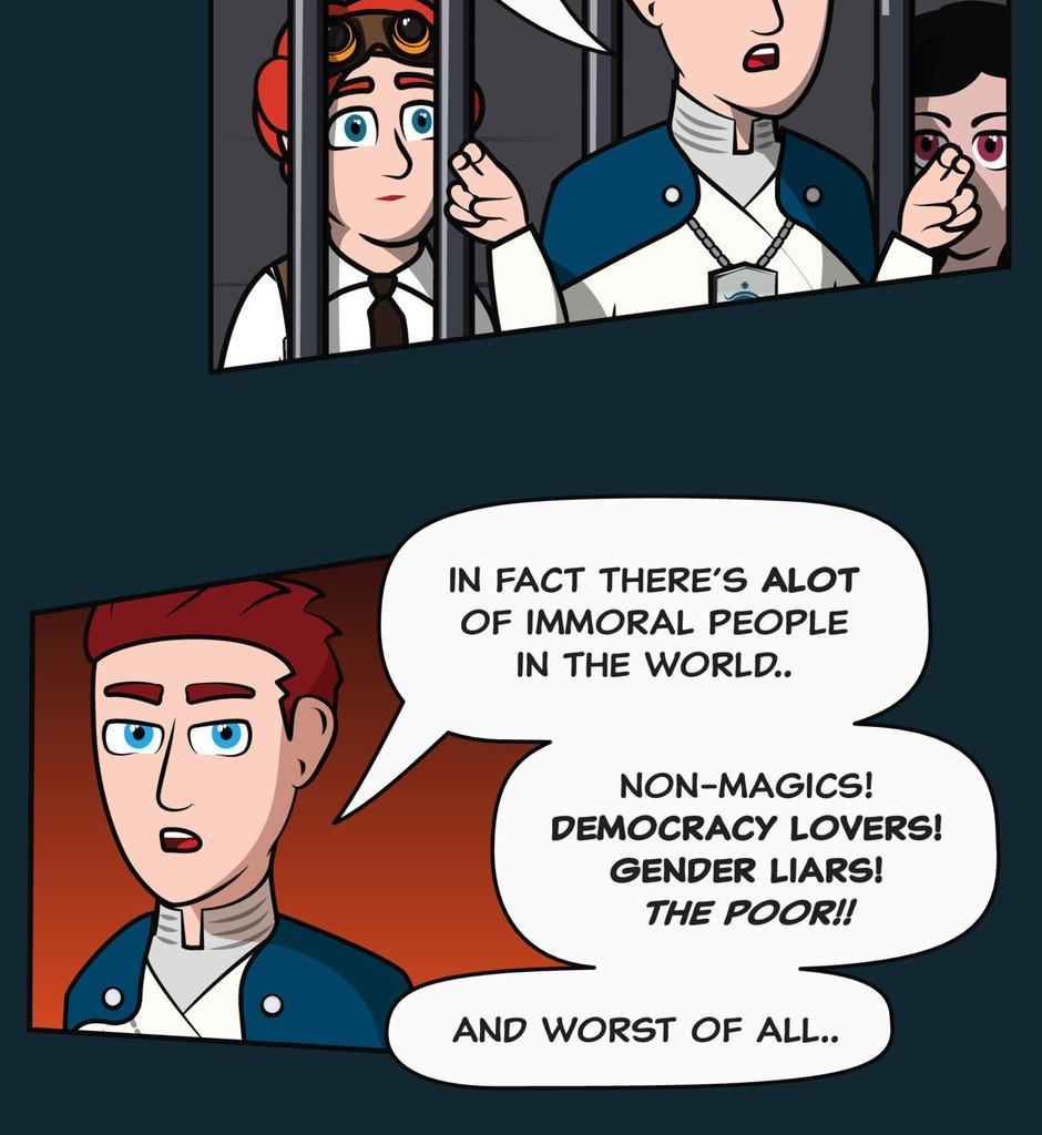 Hexica Spellfire - Episode 35, Page 1: Chapter35 - Prodigal... Something