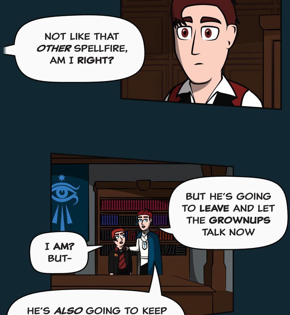 Hexica Spellfire - Episode 36, Page 1: Chapter36 - For Whom it Counts Down