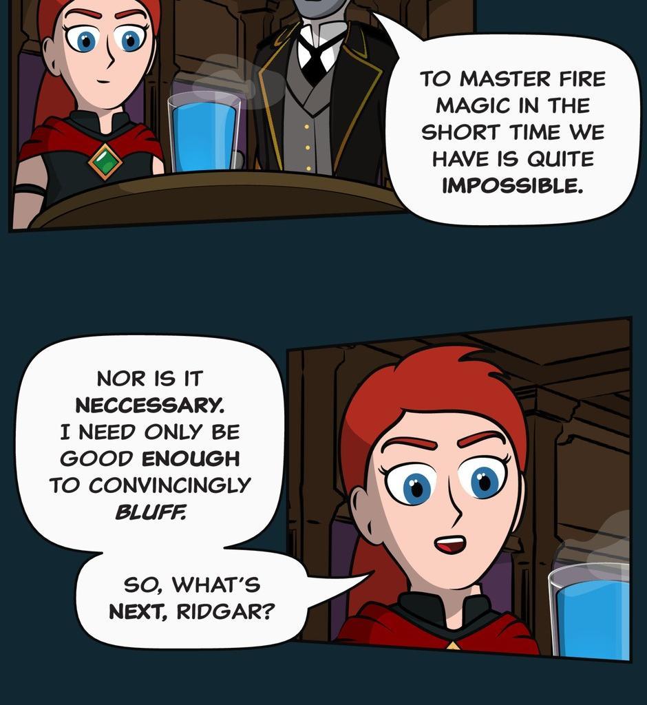 Hexica Spellfire - Episode 36, Page 1: Chapter36 - For Whom it Counts Down