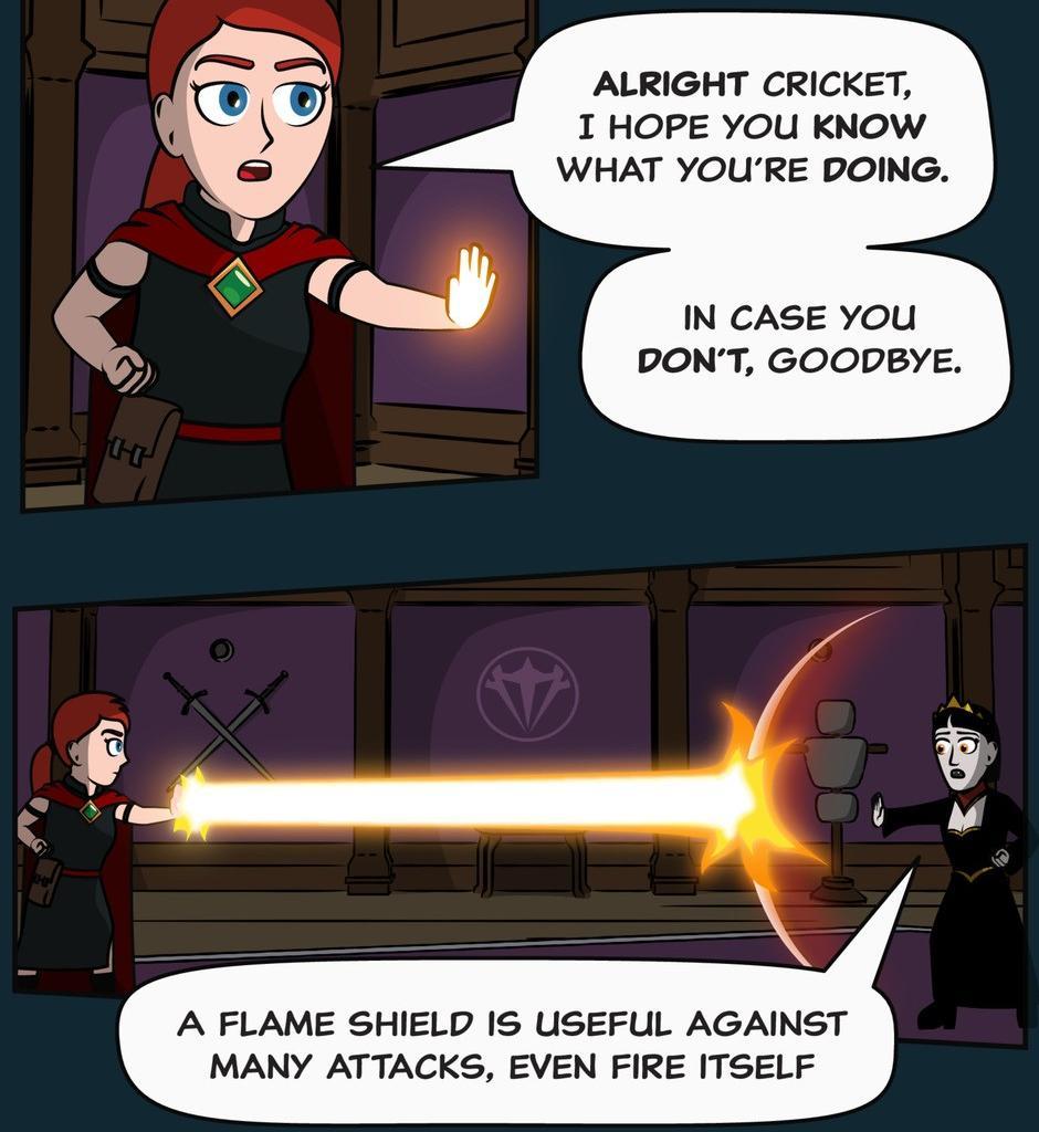 Hexica Spellfire - Episode 36, Page 1: Chapter36 - For Whom it Counts Down