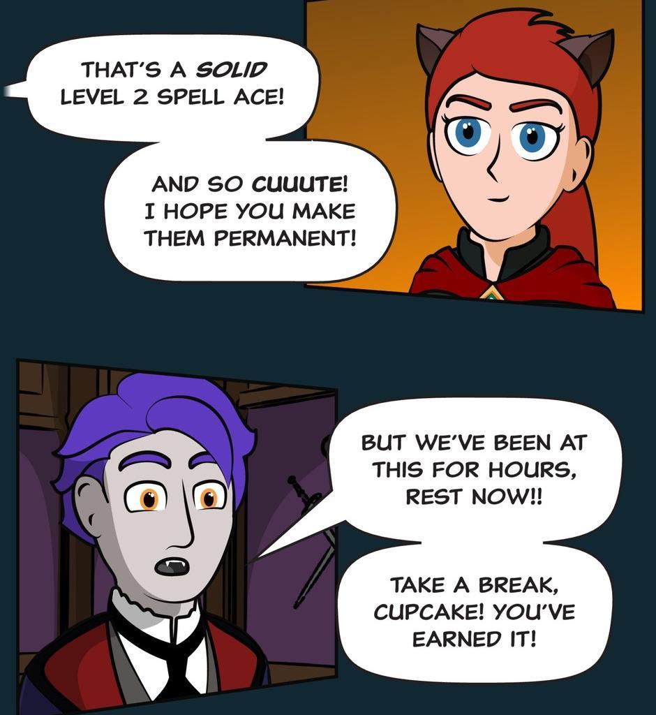 Hexica Spellfire - Episode 36, Page 1: Chapter36 - For Whom it Counts Down