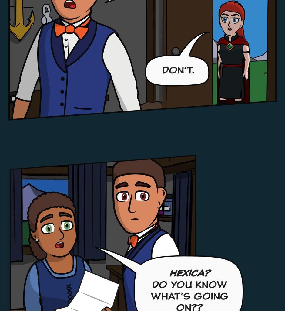 Hexica Spellfire - Episode 37, Page 1: Chapter37 - Loose Ends