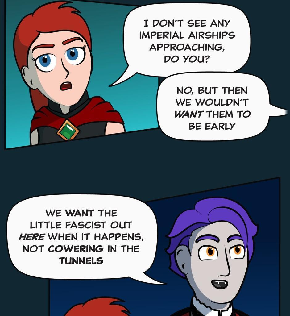 Hexica Spellfire - Episode 38, Page 1: Chapter38 - Burn