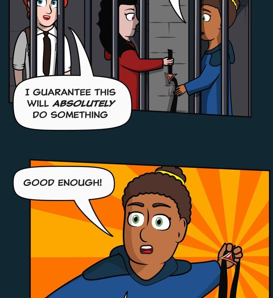 Hexica Spellfire - Episode 38, Page 1: Chapter38 - Burn