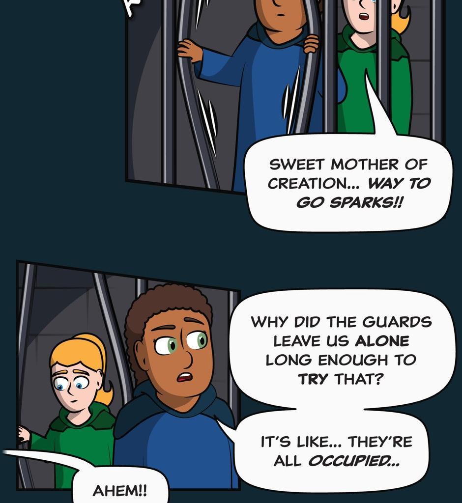 Hexica Spellfire - Episode 38, Page 1: Chapter38 - Burn