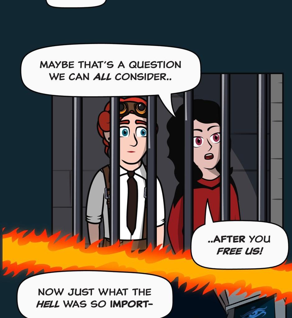 Hexica Spellfire - Episode 38, Page 1: Chapter38 - Burn