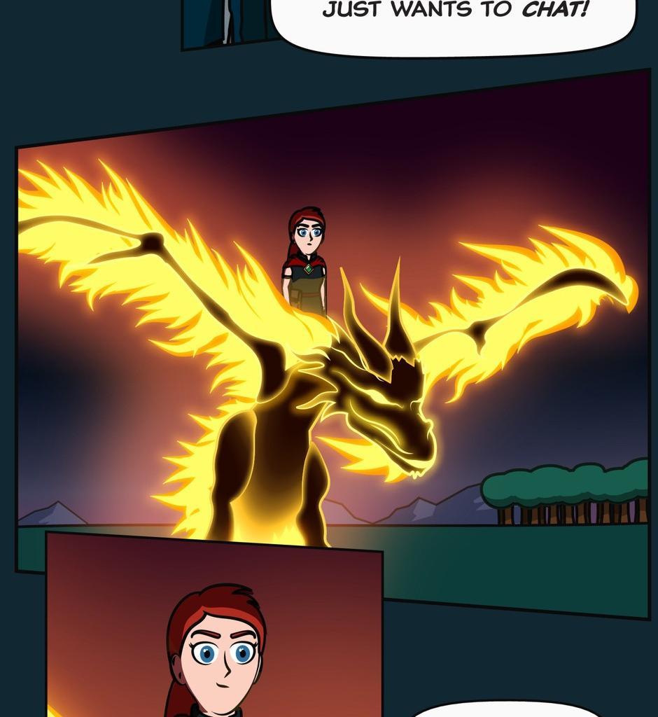 Hexica Spellfire - Episode 38, Page 1: Chapter38 - Burn